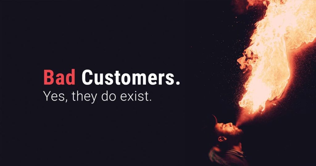 Bad customers image